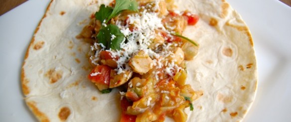 chile verde burrito