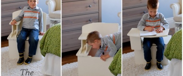 chest R desk