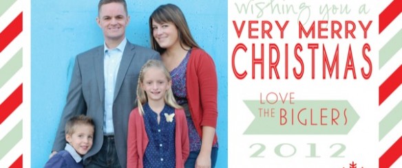 Christmas Card 2012 NoBiggie.net