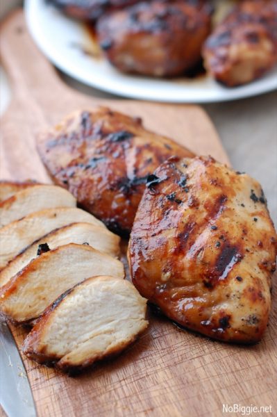 4 ingredient chicken marinade NoBiggie.net