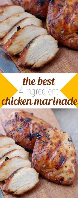 the best 4 ingredient chicken marinade | NoBiggie.net