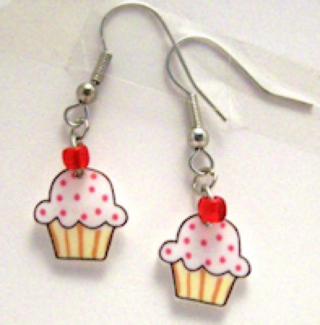 Cupcake Earrings Craft