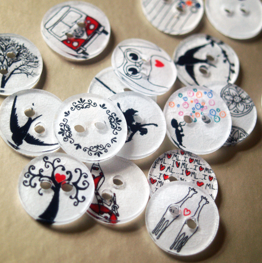DIY Shrinky Dink Buttons! - The Graphics Fairy