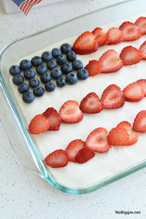 Sugar Cookie Flag Pizza | +25 4th of July Party Ideas