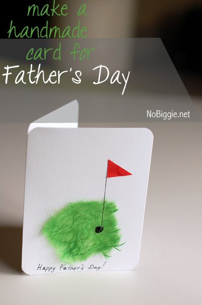 How To make a handmade Father's Day card | NoBiggie.net