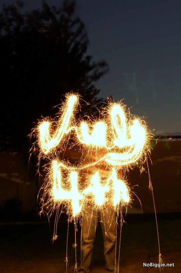 How to Take Cool Sparkler Pictures