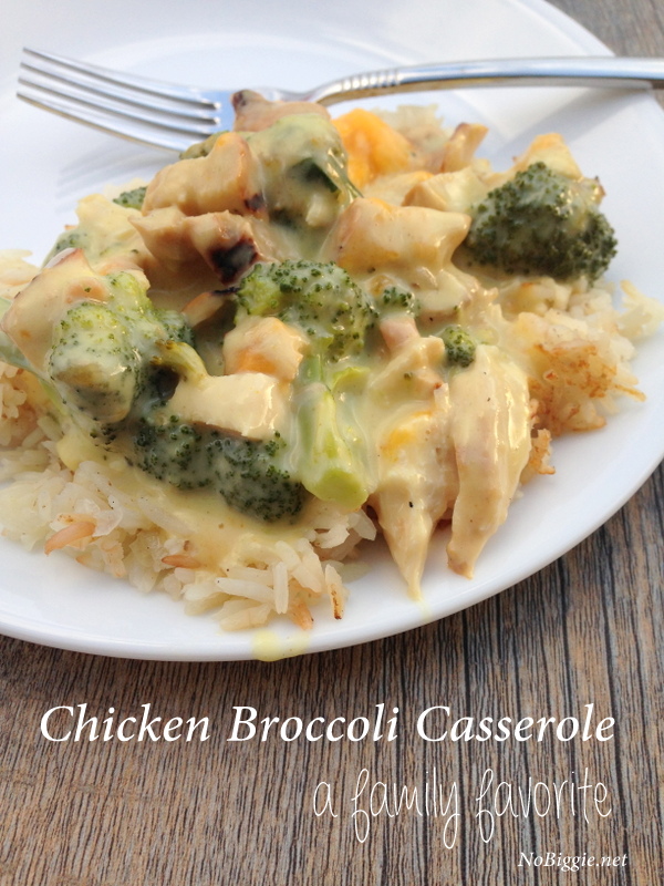 chicken broccoli casserole recipe video | NoBiggie.net
