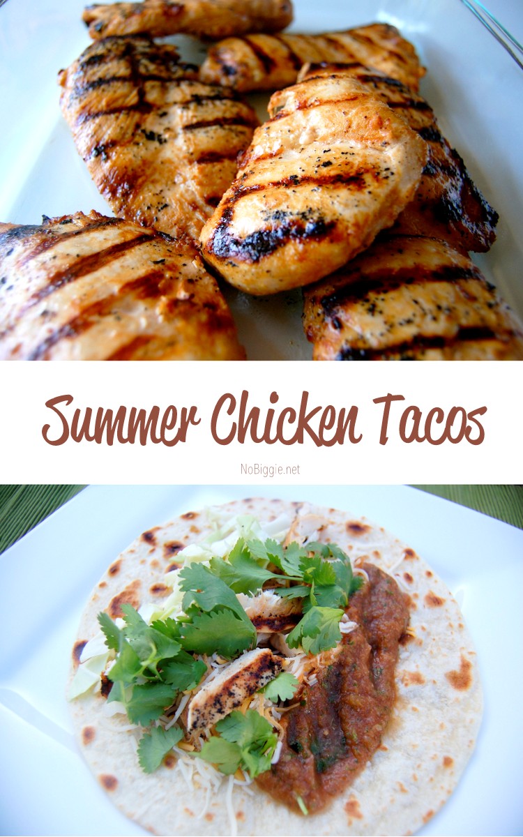 Summer Chicken Tacos