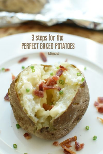 3 steps to the perfect baked potatoes