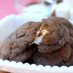 Chocolate Marshmallow Cookies | NoBiggie.net