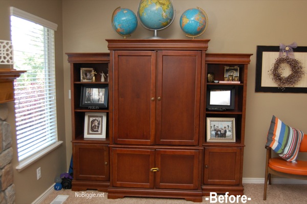 family room makeover before and after