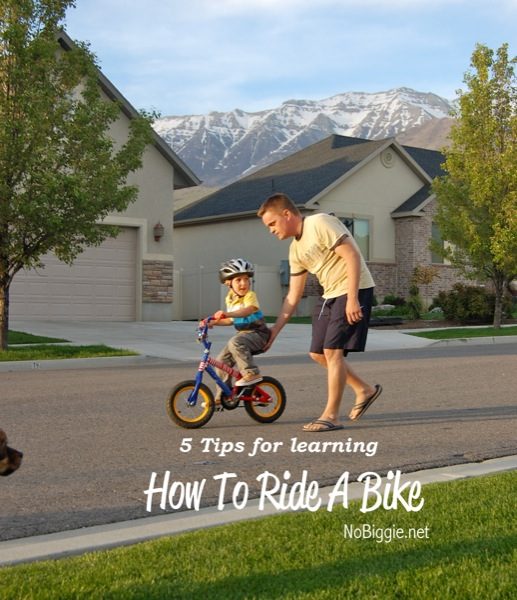 learn how to ride a bike