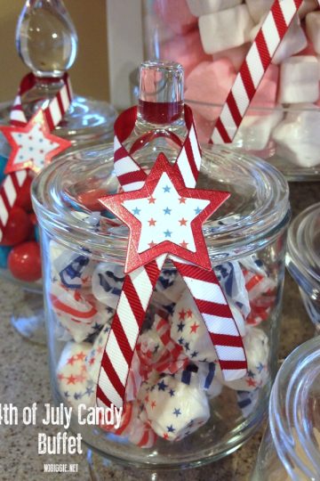 4th of July Candy Buffet
