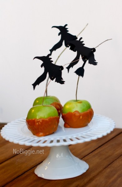 Witch Caramel Apples | NoBiggie.net