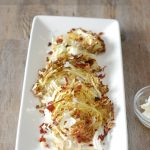 roasted cabbage with bacon | NoBiggie.net