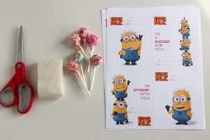 Despicable Me 2 valentines (free printable)
