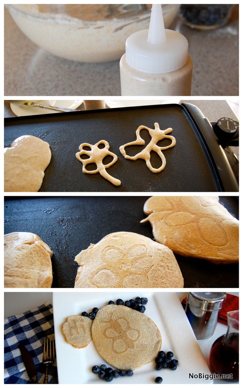 How to make message pancakes - your kids will love this! | NoBiggie.net