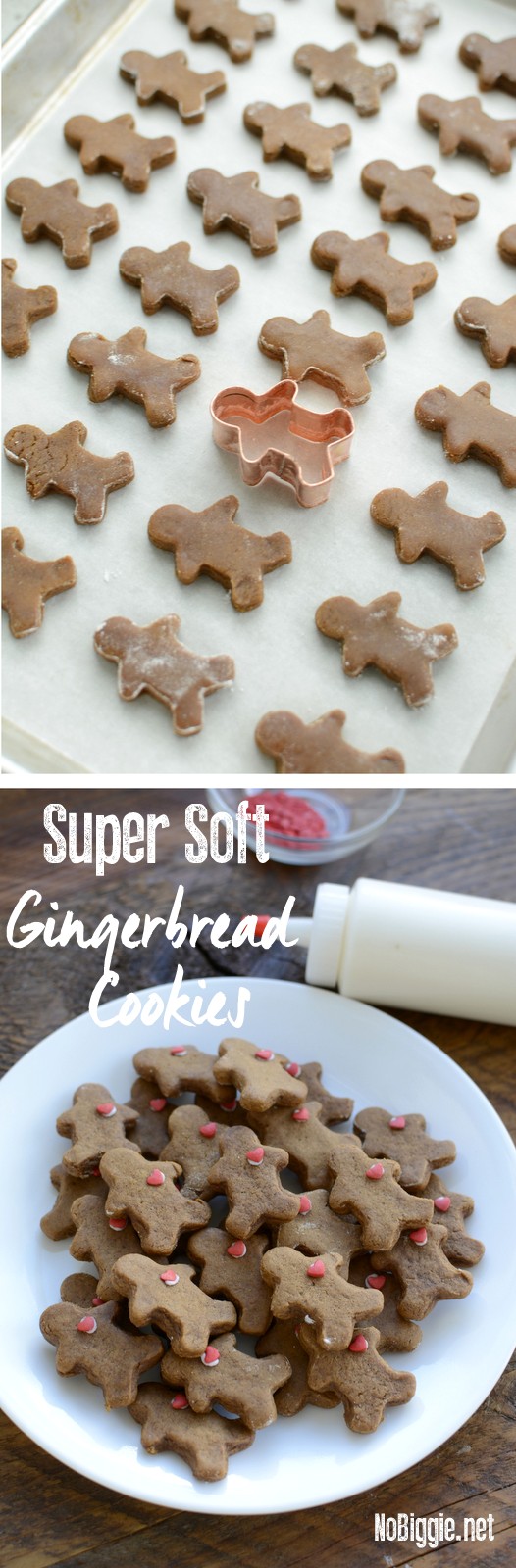 Super Soft Gingerbread Cookie dough recipe | NoBiggie.net
