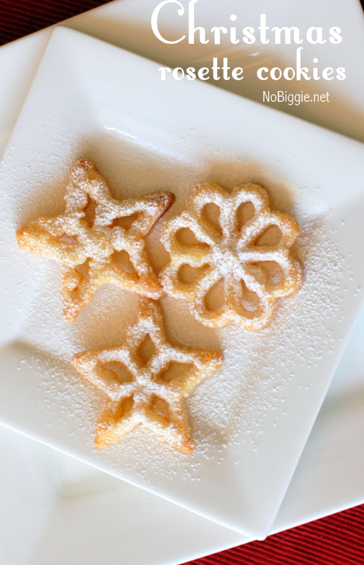 Christmas rosette cookies | NoBiggie.net
