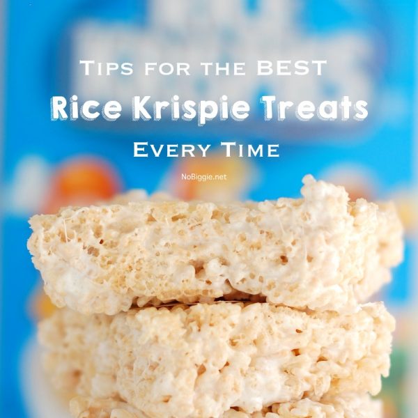 The BEST rice krispie treats every time! | NoBiggie.net