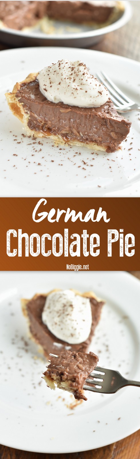 German Chocolate Pie | NoBiggie.net