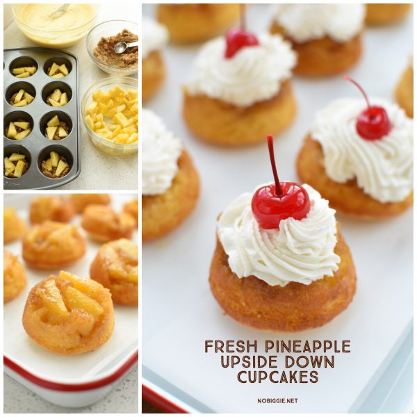 pineapple upside down cupcakes | NoBiggie.net
