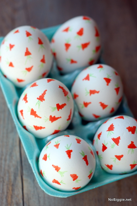 carrot confetti eggs | NoBiggie