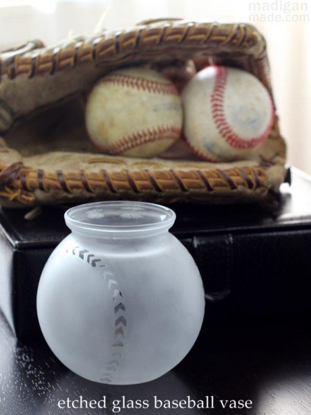 Baseball Vase | 25+ Fathers Day Gift Ideas