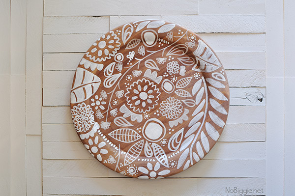 DIY Decorative Plate | NoBiggie.net