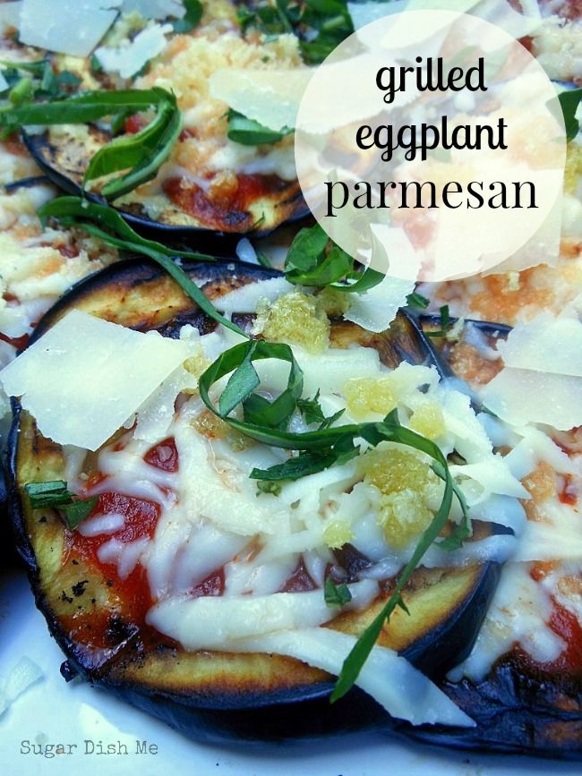 Grilled Eggplant Parmesan | 25+ Grilling Recipes