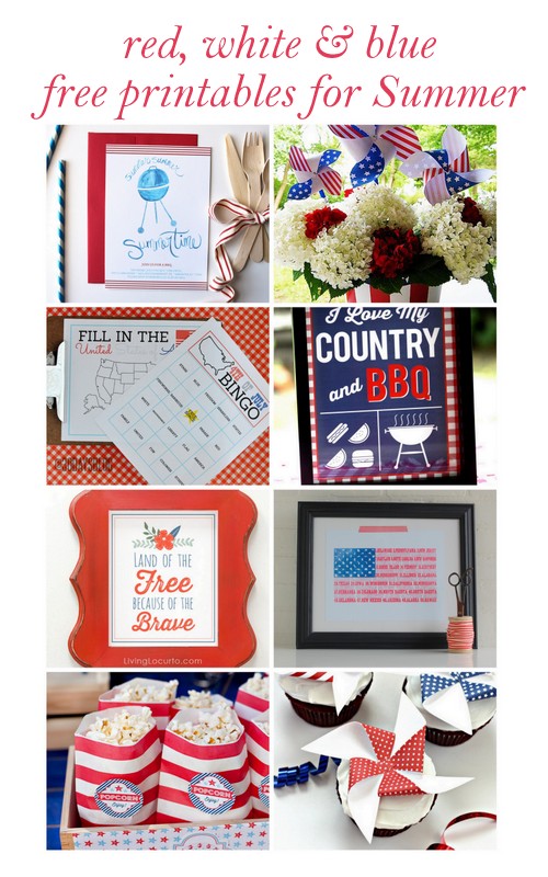 free printables for Summer