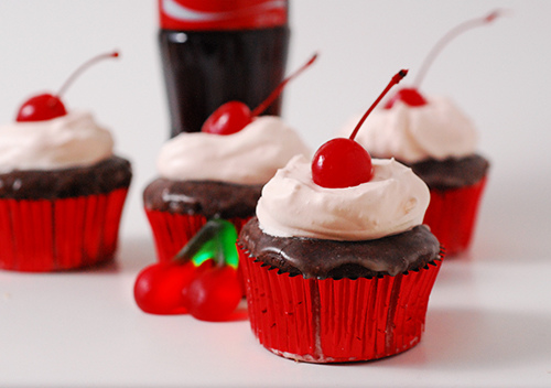 Cherry Coke Cupcakes | 25+ Cherry Recipes