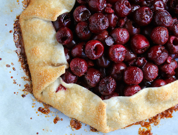 Cherry Lime Galette | 25+ Cherry Recipes