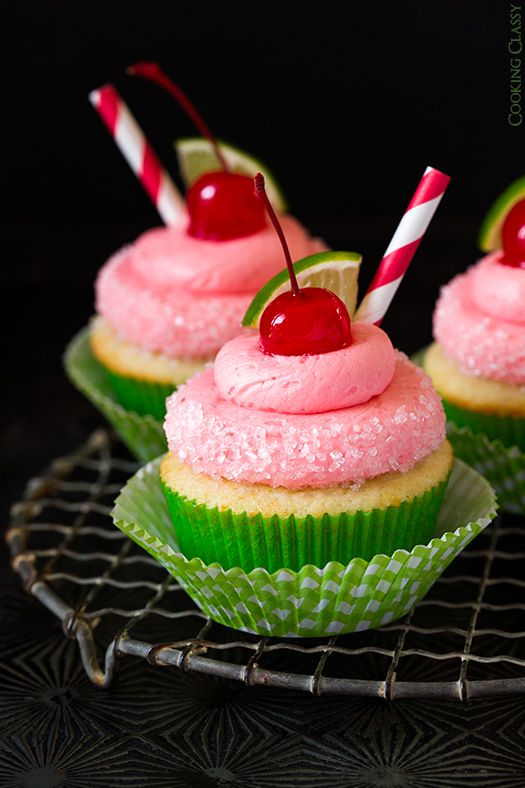 Cherry Limeade Cupcake | 25+ Cherry Recipes