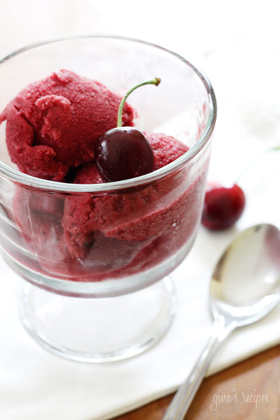 Cherry Sorbet | 25+ Cherry Recipes