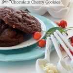 Double Chocolate Cherry Cookies | NoBiggie.net