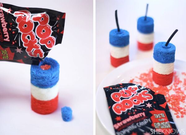 Firecracker Cake-lette Recipe | 25+ Patriotic Treats