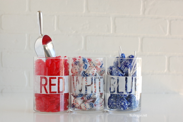 red white and blue candy buffet | NoBiggie.net