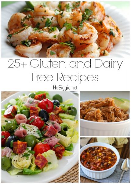 25+ Gluten Free and Dairy Free Recipes | NoBiggie