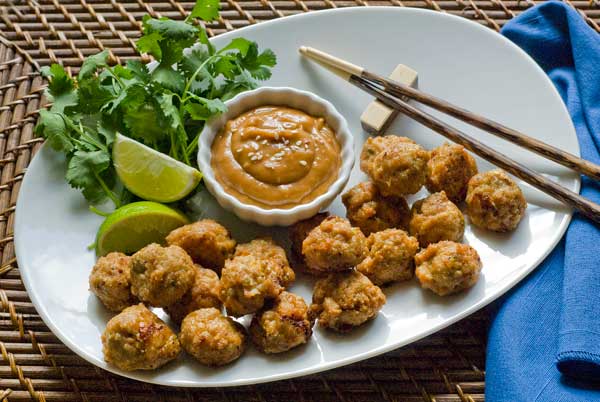 Gluten Free Chicken Meatballs | 25+ gluten and dairy free recipes