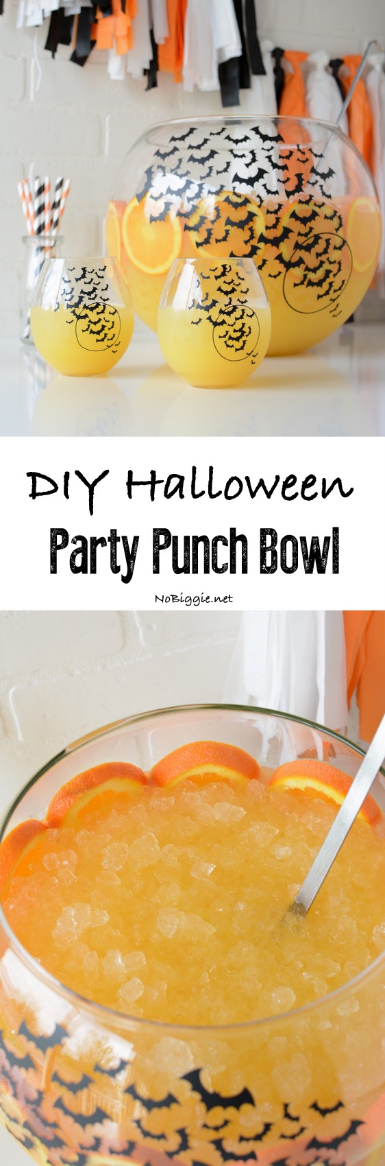 DIY Halloween Party Punch Bowl | NoBiggie.net