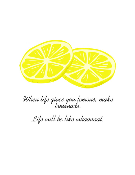 When life gives you lemons print plus 24 more lemon recipes, quotes and ideas