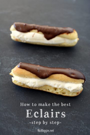 How to make the best chocolate eclairs | NoBiggie.net