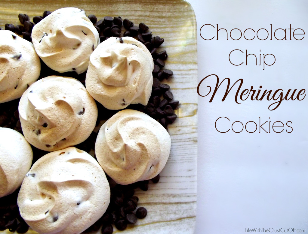 Chocolate Chip Meringue Cookies | 25+ Christmas Cookie Exchange Recipes
