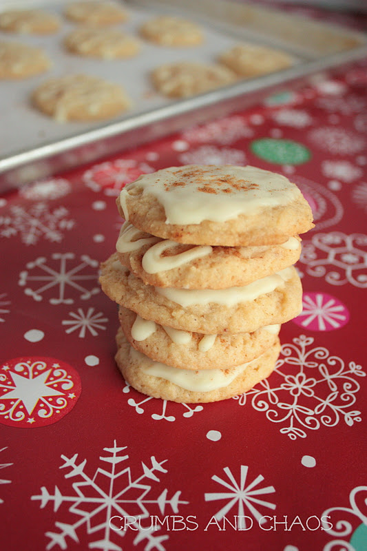 Glazed eggnog cookies | 25+ MORE Christmas cookie exchange recipes