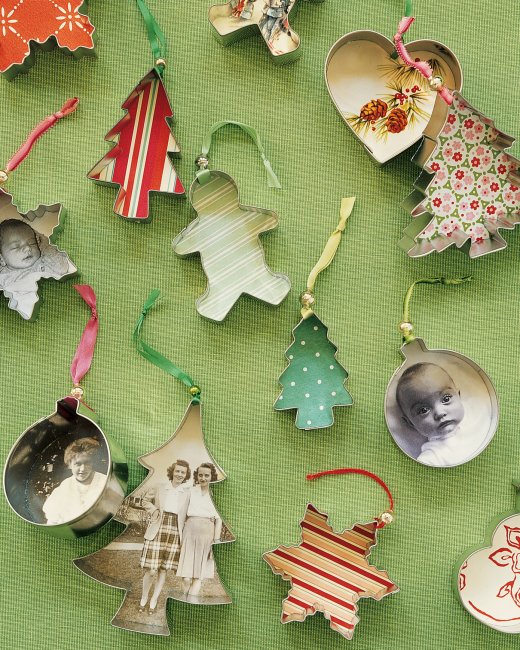 Cookie cutter ornaments | +25 Beautiful Handmade Ornaments