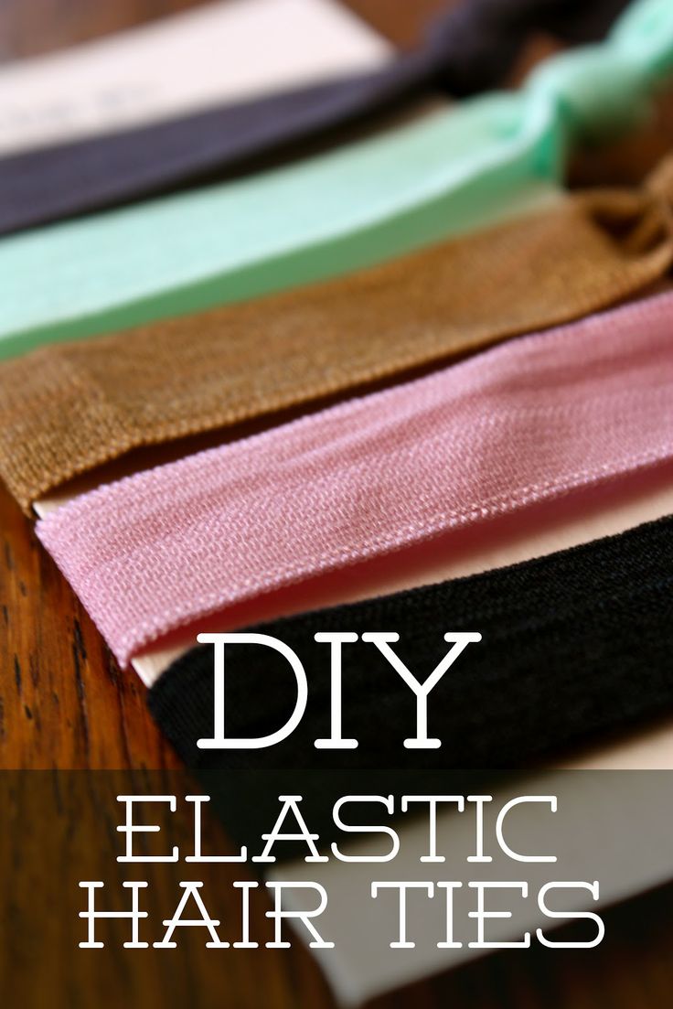 DIY Elastic Hair Ties | 25+ More Handmade Gift Ideas Under $5