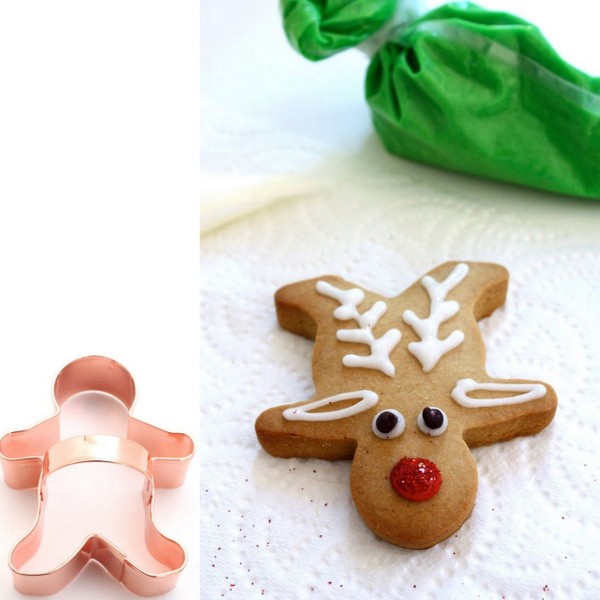 Rudolph gingerbread cookie | 25+ gingerbread recipes