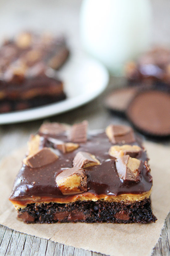 Chocolate Peanut Butter Lover's Brownie | 25+ Chocolate Lover Recipes