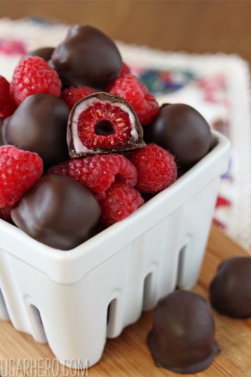 Chocolate-covered raspberries | 25+ Chocolate Lover Recipes